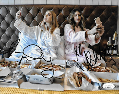 Signed Rayna Greenberg Ashley Hesseltine Podcast Hosts 8x10 Photo #2 JSA