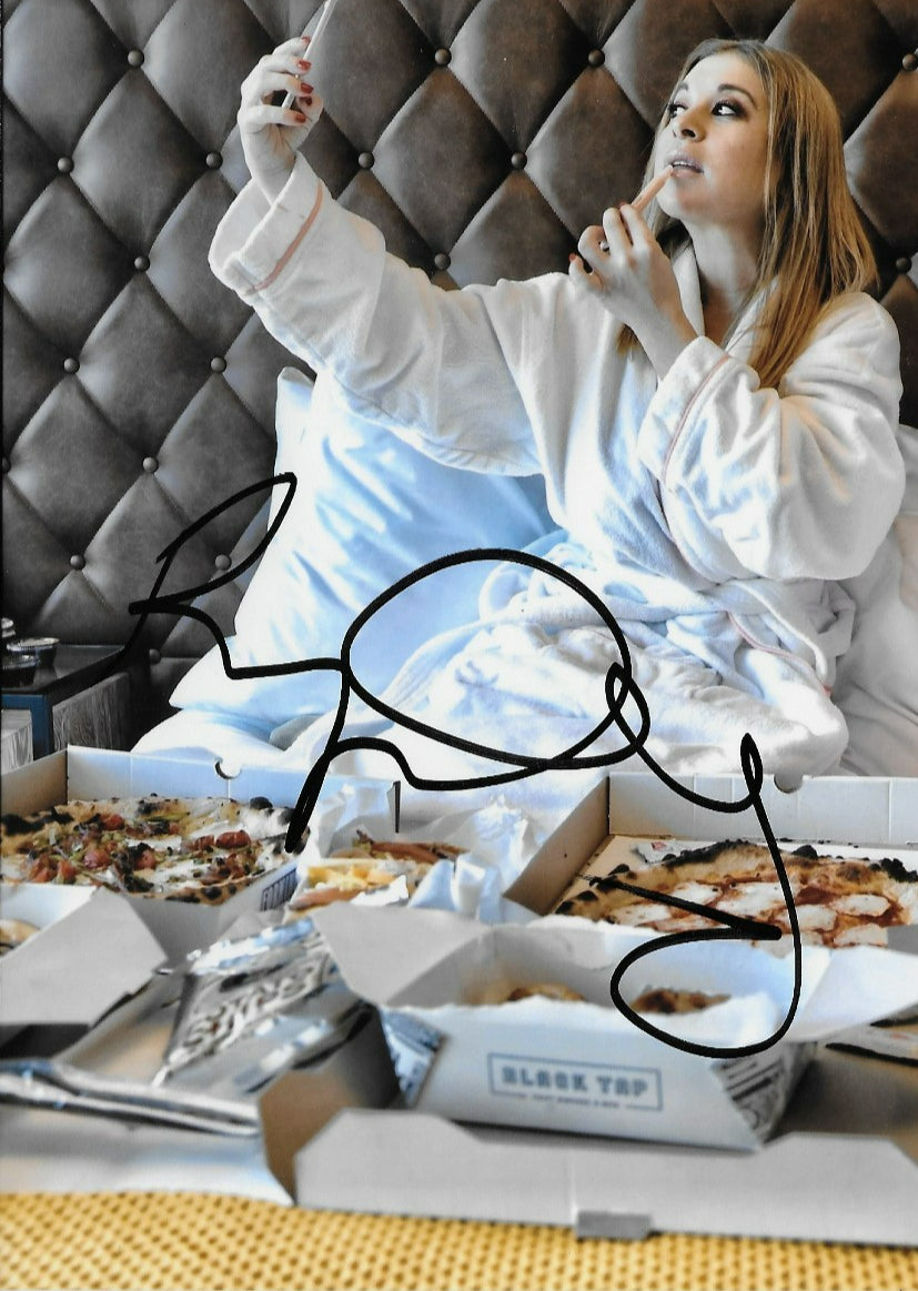 Signed Rayna Greenberg Ashley Hesseltine Podcast Hosts 8x10 Photo #2 JSA