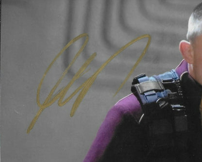 Signed Georges St Pierre UFC Captain America 8x10 Photo #9 w JSA Private Signing