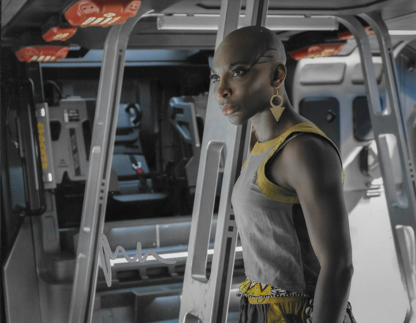 Signed Michaela Coel Black Panther Autographed 8x10 Photo #1 Original