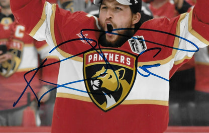 Signed Brandon Montours Florida Panthers Stanley Cup 8x10 Photo #1 Original