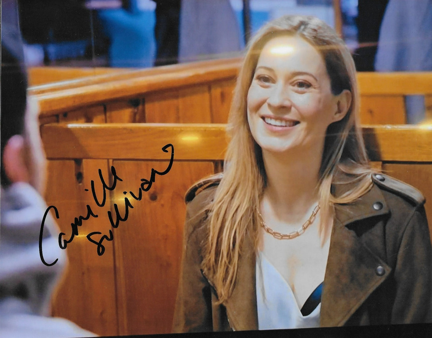 Signed Camille Sullivan Shoresy Autographed 8x10 Photo #3 Original