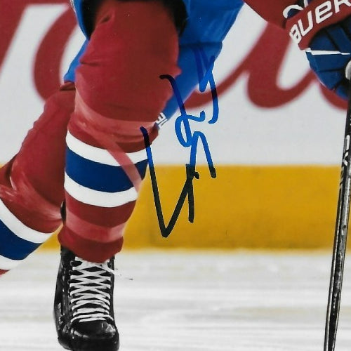 Signed Logan Mailloux Montreal Canadiens Autographed 8x10 Photo #4 Original