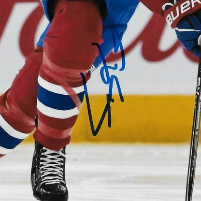 Signed Logan Mailloux Montreal Canadiens Autographed 8x10 Photo #4 Original