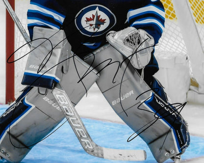 Signed Laurent Brossoit Winnipeg Jets Signed 8x10 Photo # 4 Original