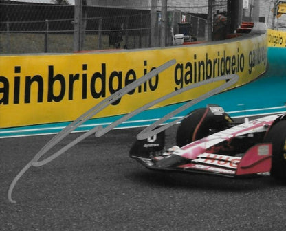 Signed Liam Lawson Formula 1 Bulls Racing 8x10 Photo #3 w JSA Authentication