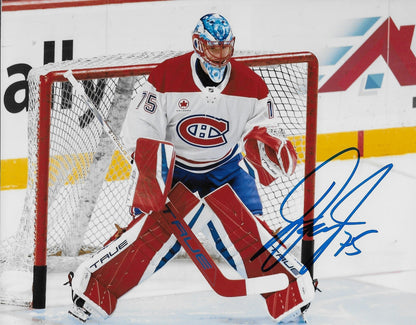 Signed Jakub Dobes Montreal Canadiens 8x10 Photo #3 Original Private Signing
