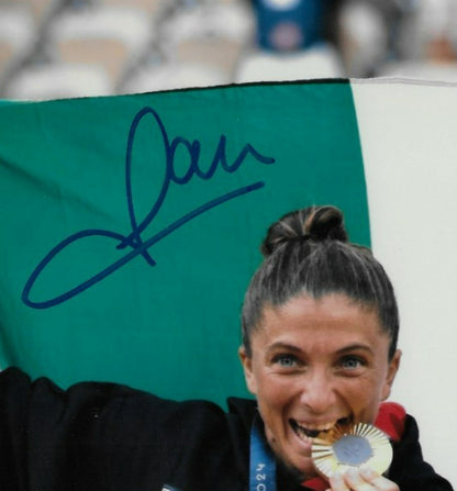 Signed Sara Errani Jasmine Paolini Womens Tennis 8x10 Photo w JSA Authentication