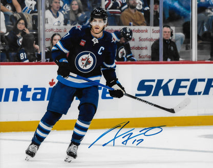 Signed Adam Lowry Winnipeg Jets Autographed 8x10 Photo #4 Original