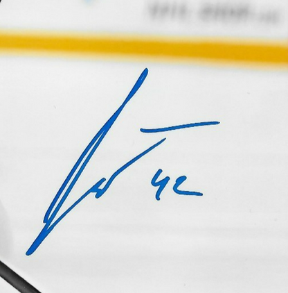 Signed Frederic Brunet Boston Bruins Autographed 8x10 Photo #2 Original