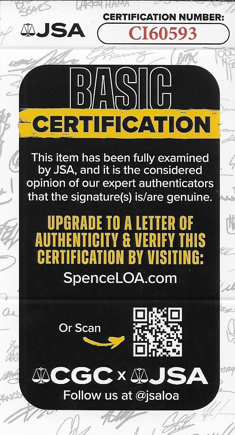 Signed Sasheer Zamata Colin Jost Saturday Night Live 8x10 Photo w JSA Authentic