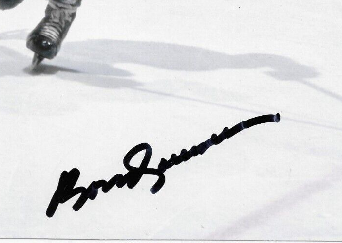 Signed Bobby Rousseau New York Rangers Autographed 8x10 Photo #4 Original