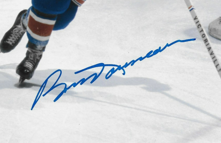 Signed Bobby Rousseau New York Rangers Autographed 8x10 Photo #6 Original