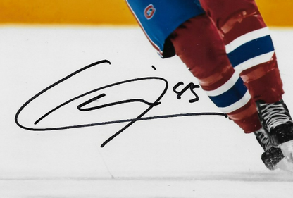 Signed Alexandre Carrier Montreal Canadiens Autographed 8x10 Photo #7 Original