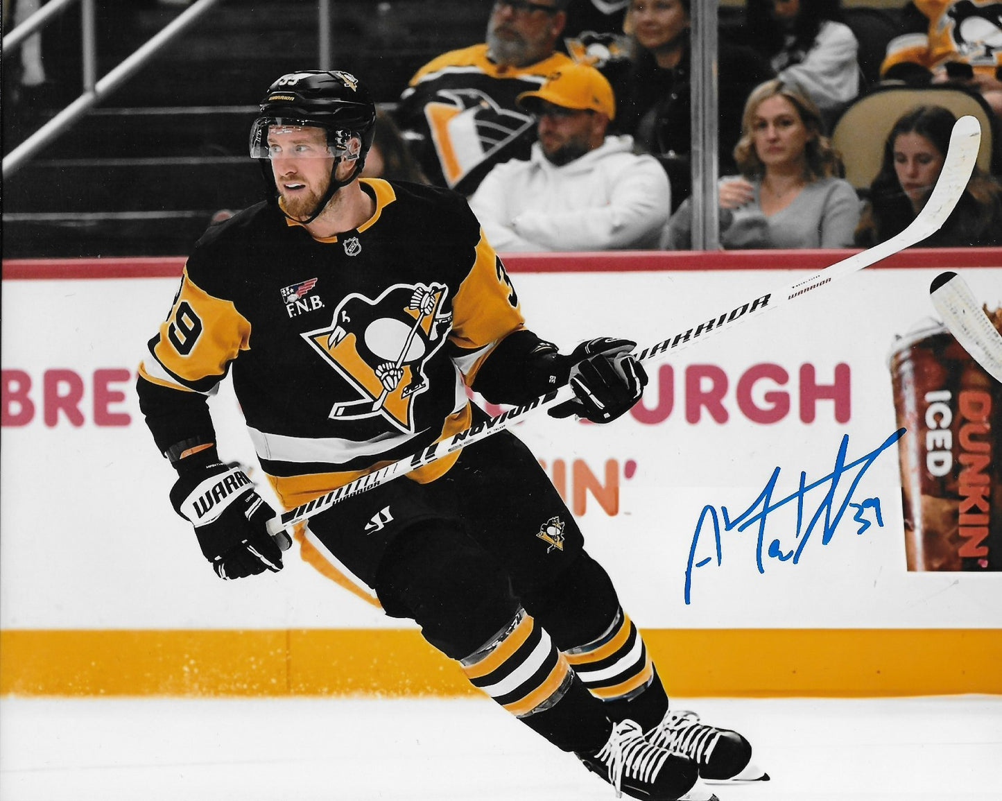 Signed Anthony Mantha Pittsburgh Penguins Autographed 8x10 Photo #1 Original