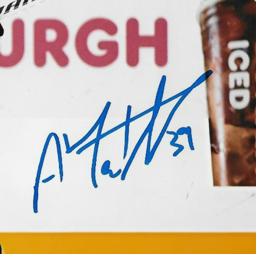Signed Anthony Mantha Pittsburgh Penguins Autographed 8x10 Photo #1 Original