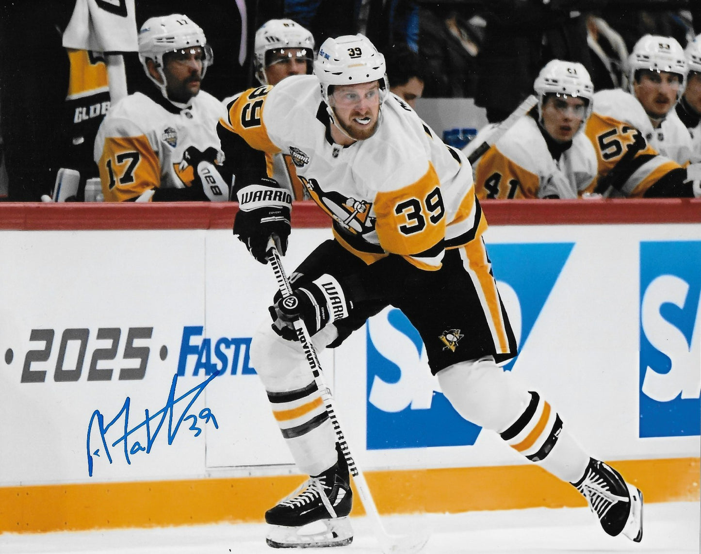 Signed Anthony Mantha Pittsburgh Penguins Autographed 8x10 Photo #2 Original