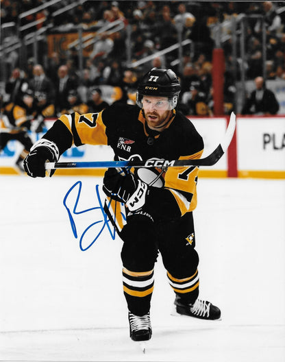 Signed Brett Kulak Pittsburgh Penguins Autographed 8x10 Photo #1 Original