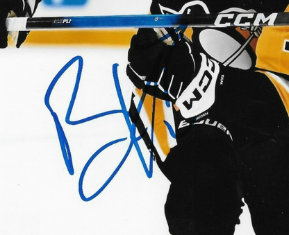 Signed Brett Kulak Pittsburgh Penguins Autographed 8x10 Photo #1 Original