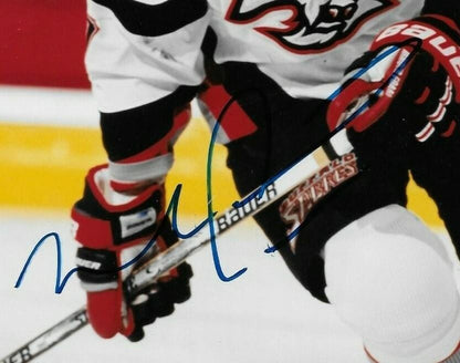 Signed Michael Mike Peca Buffalo Sabres Autographed 8x10 Photo #1 Original