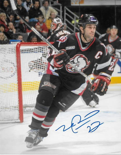 Signed Michael Mike Peca Buffalo Sabres Autographed 8x10 Photo #3 Original