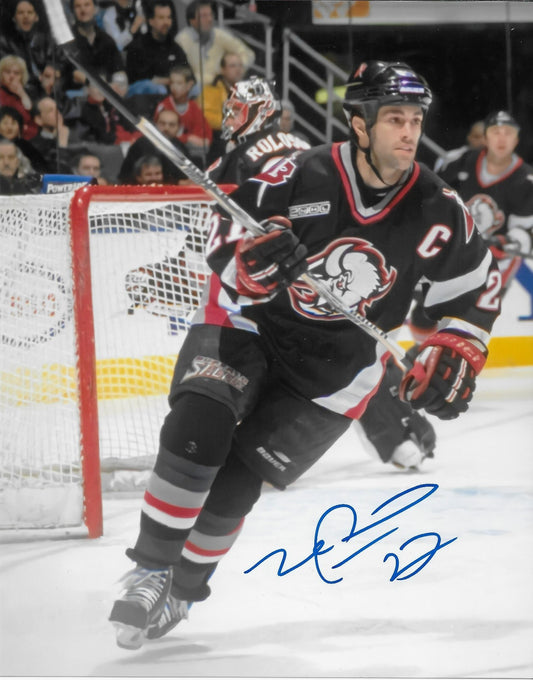 Signed Michael Mike Peca Buffalo Sabres Autographed 8x10 Photo #3 Original