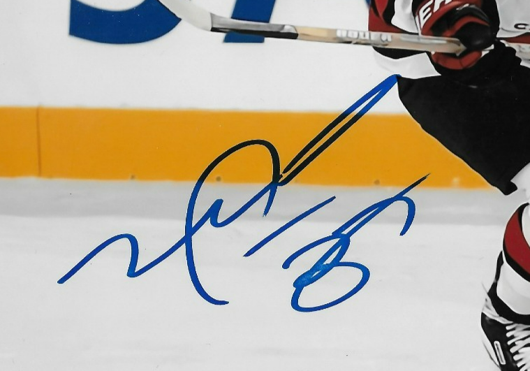 Signed Michael Mike Peca Team Canada  2002 Olympics 8x10 Photo #8 Original