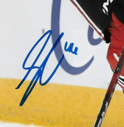 Signed Louis Crevier Chicago Blackhawks Autographed 8x10 Photo #1 Original