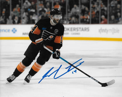 Signed Sean Couturier Philadelphia Flyers Autographed 8x10 Photo #5 Original