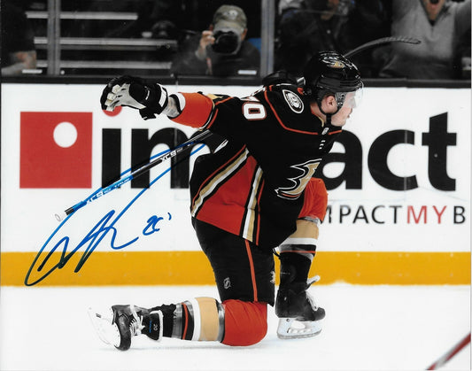 Signed Nicolas Deslauriers Anaheim Ducks Autographed 8x10 Photo #6 Original