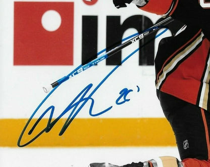 Signed Nicolas Deslauriers Anaheim Ducks Autographed 8x10 Photo #6 Original