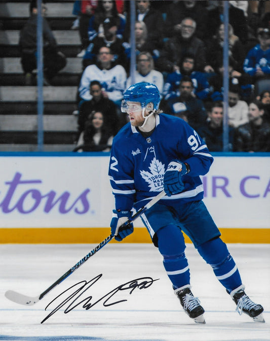 Signed  Alexander Alex Nylander Toronto Maple Leafs 8x10 Photo #1 Original