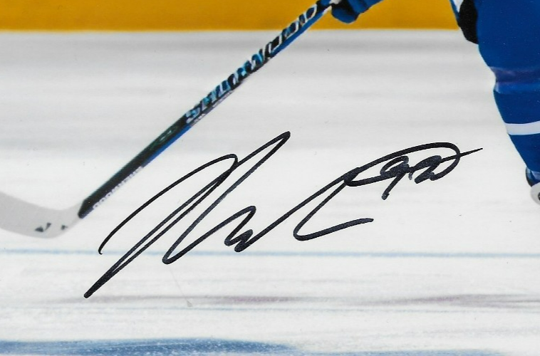 Signed  Alexander Alex Nylander Toronto Maple Leafs 8x10 Photo #1 Original