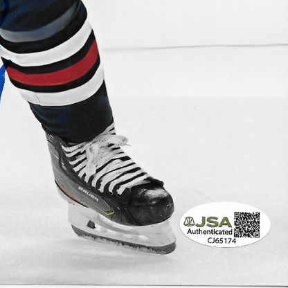 Signed Jonathan Toews Winnipeg Jets Autographed 8x10 Photo #1 JSA Authentication