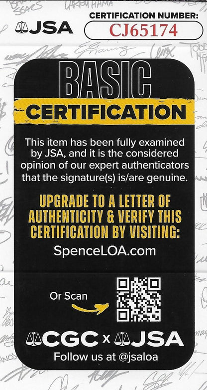 Signed Jonathan Toews Winnipeg Jets Autographed 8x10 Photo #1 JSA Authentication