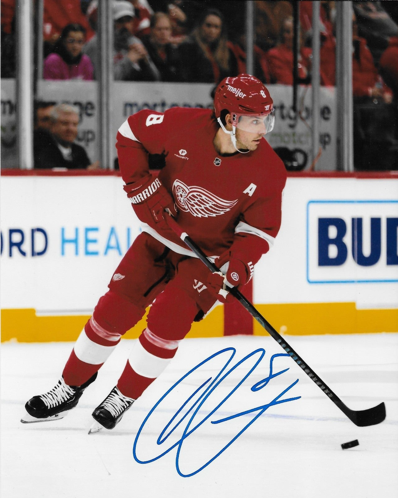 Signed Ben Chiarot Detroit Red Wings Autographed 8x10 Photo #1 Original
