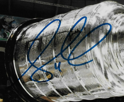Signed Gregory Campbell Boston Bruins 2011 Stanley Cup 8x10 Photo #1 Original