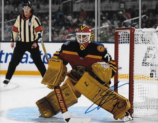 Signed Sergei Bobrovsky Florida Panthers Outdoor Classic 8x10 Photo #1 Original