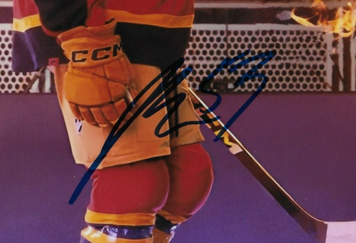 Signed Jack Studnicka Florida Panthers Outdoor Classic 8x10 Photo #1 Original