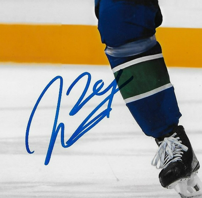 Signed Zeev Buium Vancouver Canucks Autographed 8x10 Photo #3 Original