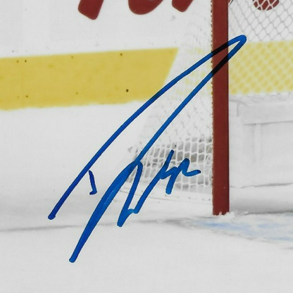 Signed Dustin Wolf Calgary Flames Goalie Autographed 8x10 Photo #2 Original