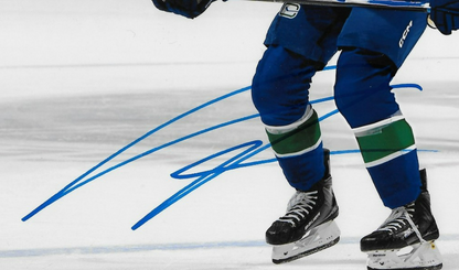 Signed Tom Willander Vancouver Canucks Autographed 8x10 Photo #2 Original