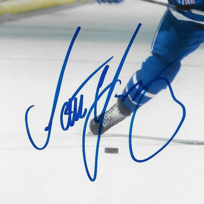Signed Scott Young Quebec Nordiqies  Autographed 8x10 Photo #2 Original