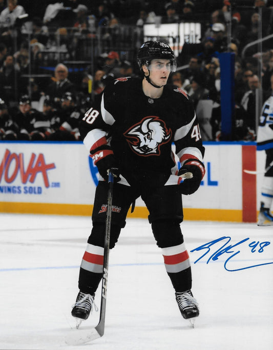 Signed Tyson Kozak Buffalo Sabres Autographed 8x10 Photo #2 Original