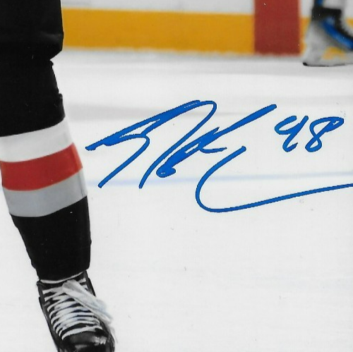 Signed Tyson Kozak Buffalo Sabres Autographed 8x10 Photo #2 Original