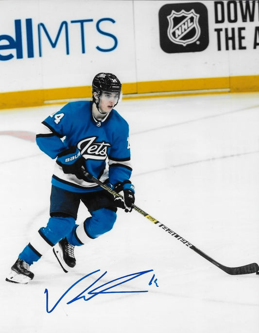Signed Ville Heinola Winnipeg Jets Autographed 8x10 Photo #5 Original