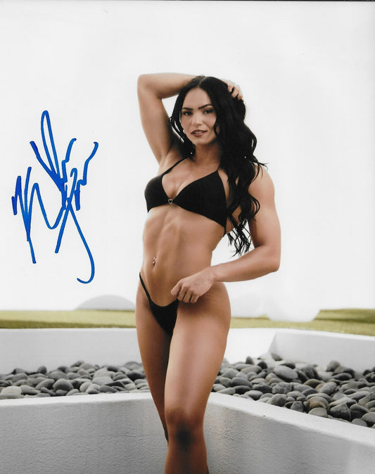 Signed Kiana James Smack Down WWE Autographed 8x10 Photo #2 Original