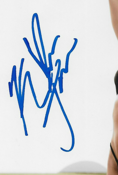 Signed Kiana James Smack Down WWE Autographed 8x10 Photo #2 Original