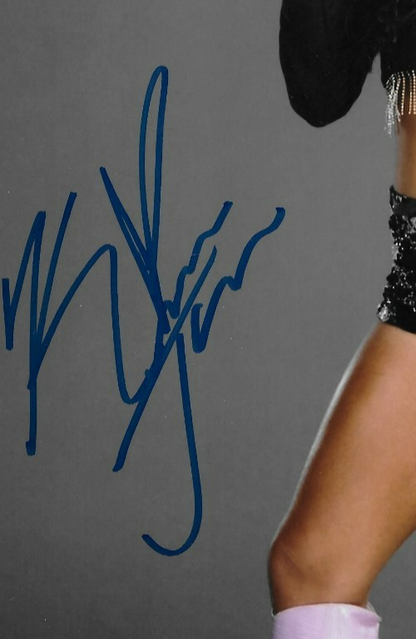 Signed Kiana James Smack Down WWE Autographed 8x10 Photo #4 Original