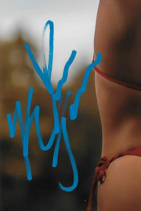 Signed Kiana James Smack Down WWE Autographed 8x10 Photo #12 Original